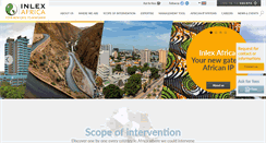 Desktop Screenshot of inlex-africa.com